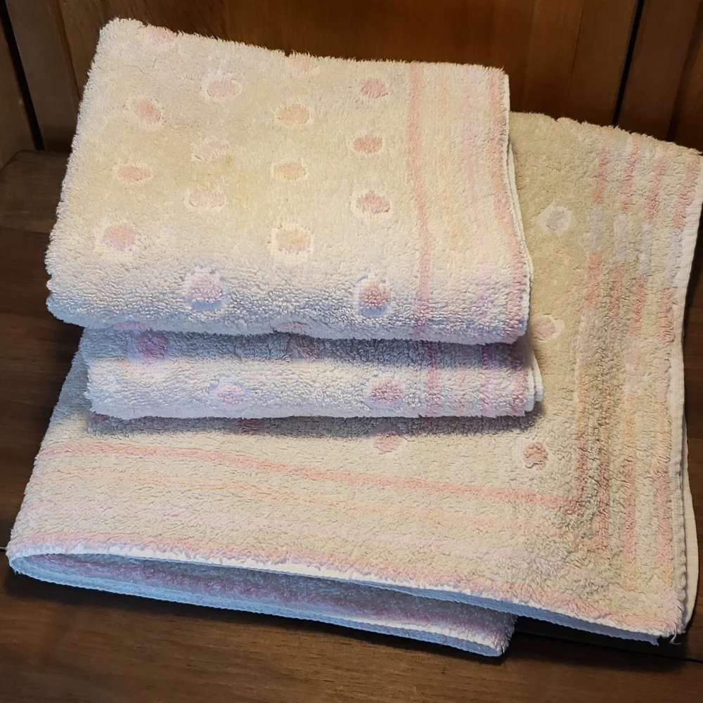 Fieldcrest Vintage Cotton Bath & Hand Towels